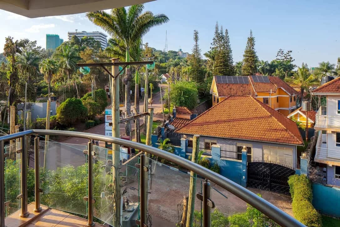View over Kampala from Iotaville